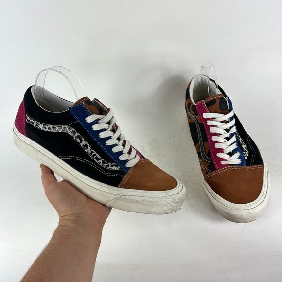 Vans Old Skool 36 DX Sneakers Men 11 Multicolor Lace Up Skateboard Shoes 507452 - Picture 1 of 10